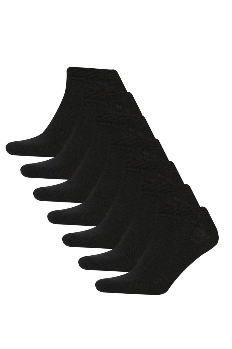 DeFacto Black Man 7 Pack Booties Socks Casual - Image 1